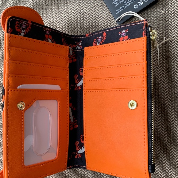 Loungefly Winnie the Pooh Tigger Cosplay Flap Wallet - Picture 9 of 16